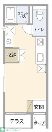 コーポ小作台の物件間取画像